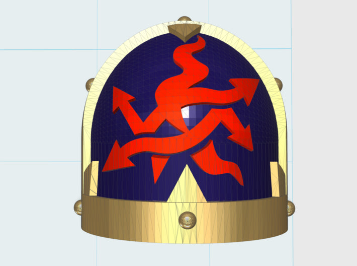 10x The Scourged - Malice Shoulder Pad 3d printed