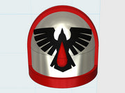 10x Blood Crows - G:7a Shoulder Pad 3d printed