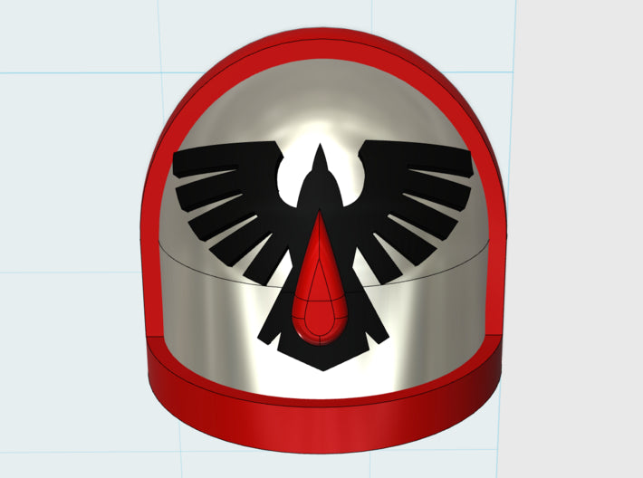 10x Blood Crows - G:7a Shoulder Pad 3d printed