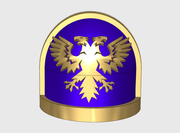 10x Empire Eagles - G:7a Shoulder Pad 3d printed