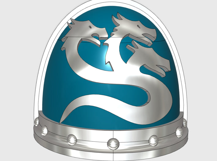 10x Serpent Hydra - G:3b Right Shoulder 3d printed