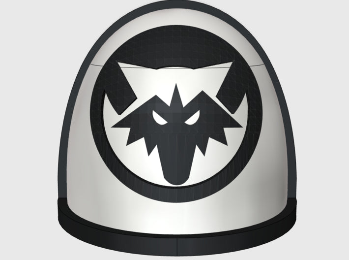 10x Moon Wolves - G:4a Shoulder Pad 3d printed