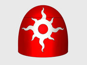 10x Sorcerer Sun - G:5a Shoulder Pad 3d printed