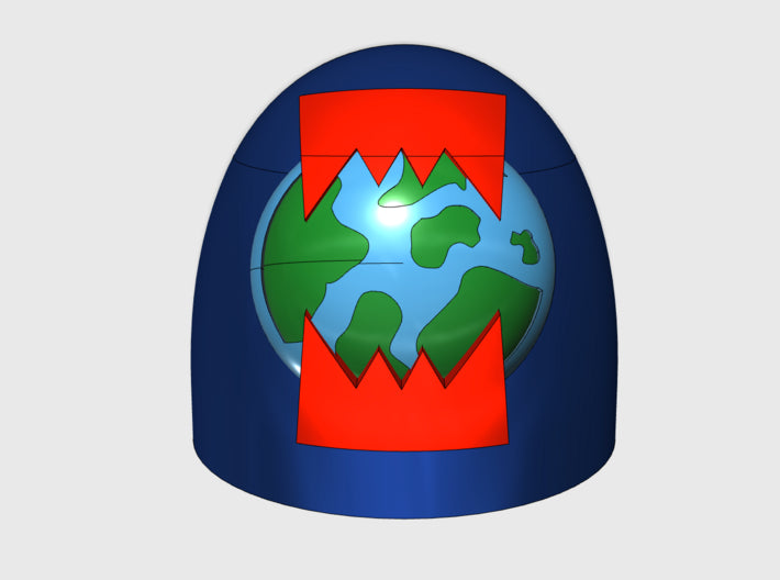 10x World Wreckers - G:5a Shoulder Pad 3d printed