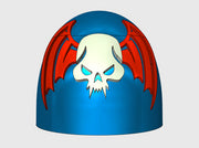 10x Nightmare Cult - G:5a Shoulder Pad 3d printed