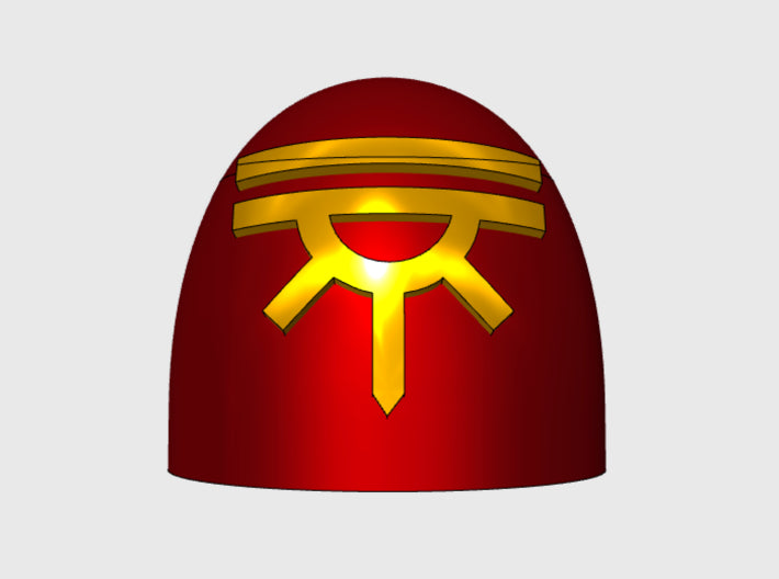 10x Justaerin Eye - G:5a Shoulder Pad 3d printed