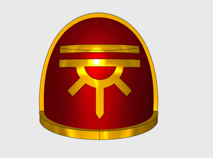 10x Justaerin Eye - G:4a Shoulder Pad 3d printed