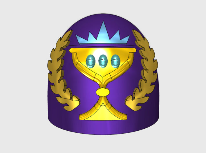 10x Soul Chalice - G:5a Shoulder Pad 3d printed