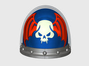 10x Nightmare Cult - G:3b Shoulder Pad 3d printed