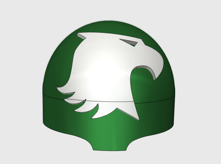 10x Raptors - T:1a Right Terminator Shoulders 3d printed