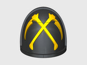 10x Scythes of the Empire - G:4a Shoulder Pad 3d printed