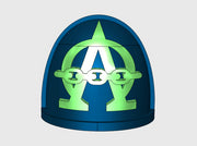 10x Alpha Phalanx - G:4a Shoulder Pad 3d printed