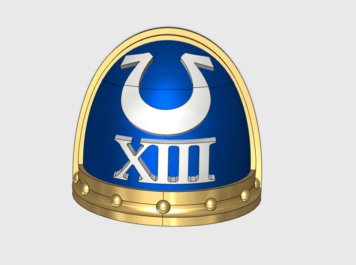 10x Ultra XIII - G:3b Shoulder Pad 3d printed