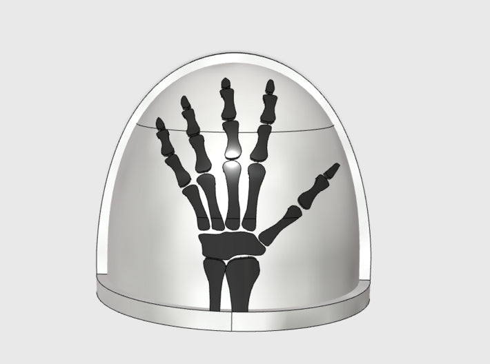 10x Skeleton Hand - G:4a Shoulder Pad 3d printed