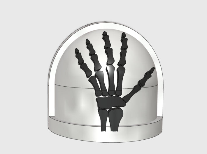 10x Skeletal Hand - G:7a Shoulder Pad 3d printed
