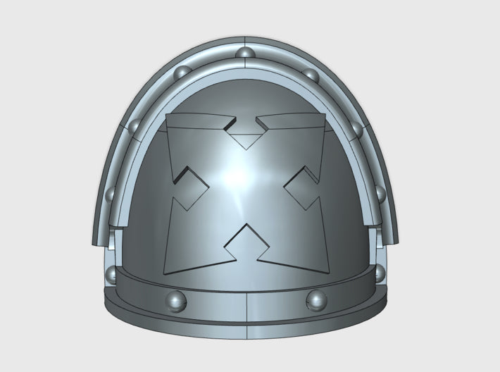 10x Assault 01 - G:3a Shoulder Pad 3d printed