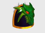 10x Dragon Head 3D - G:4a Shoulder Pad 3d printed