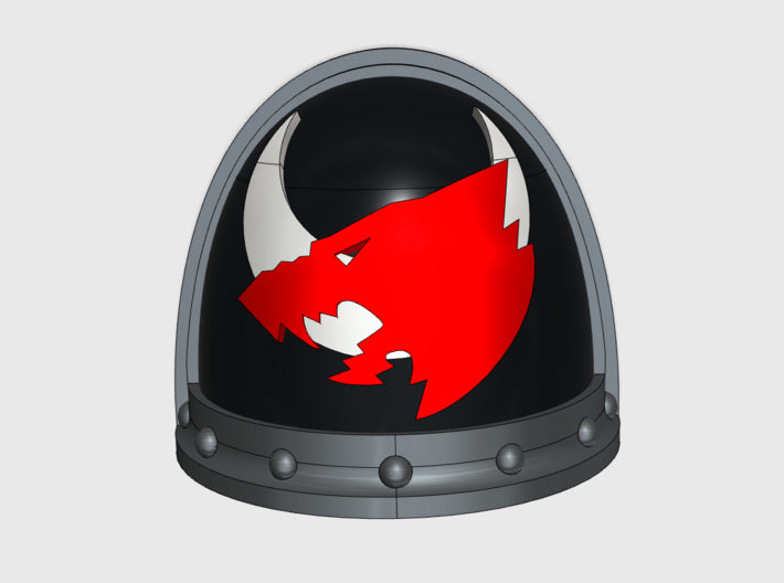 10x Thirteenth Co. - G:3b Shoulder Pad 3d printed