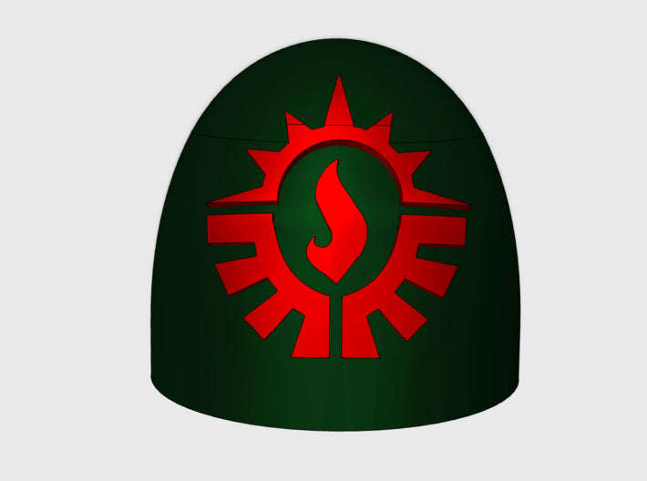 10x Consecrators 2 - G:5a Shoulder Pad 3d printed