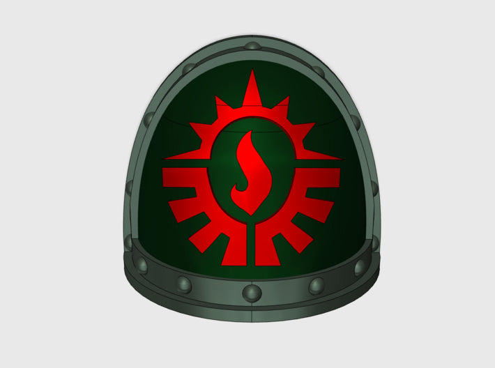 10x Consecrators 2 - G:2a Shoulder Pad 3d printed