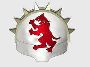 10x Warhounds - T:1c Spiked Terminator Pads 3d printed