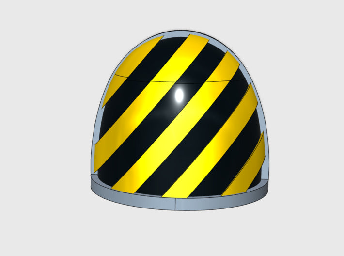 10x Hazard Lines - G:4a Shoulder Pad 3d printed