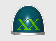 10x Numeral 20 - G:4a Shoulder Pad 3d printed