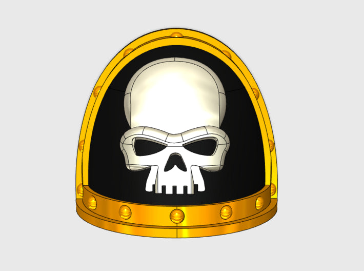 10x Mortifactors - G:2a Shoulder Pad 3d printed