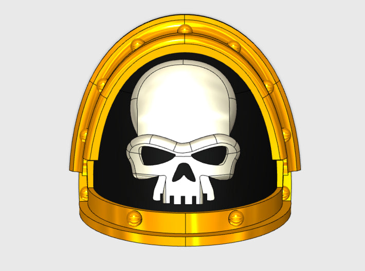 10x Mortifactors - G:3a Shoulder Pad 3d printed