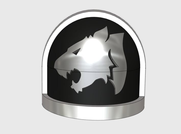 10x Tigers Argent - G:7a Shoulder Pad 3d printed