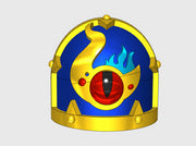 10x Eye of Change - Malice Shoulder Pads 3d printed