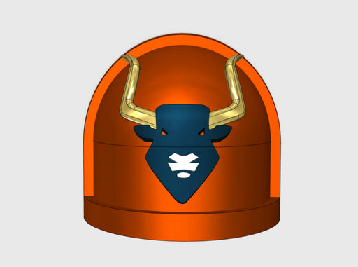 10x Bulls of Minos - G:7a Shoulder Pad 3d printed