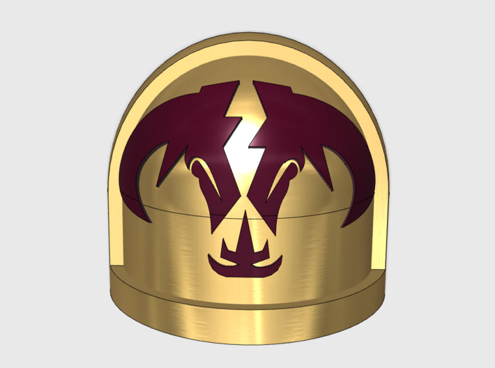 10x Minotaurus - G:7a Shoulder Pad 3d printed