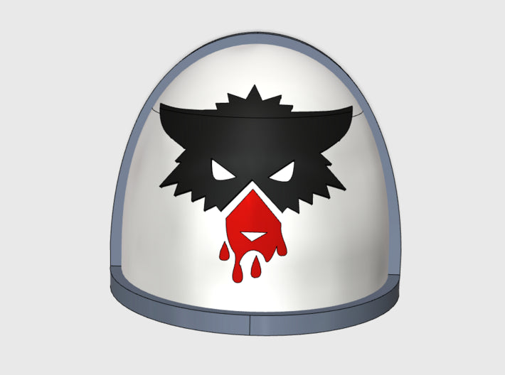 10x Redmaws - G:4a Shoulder Pad 3d printed