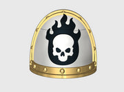 10x Angels of Revenant - G:2a Shoulder Pads 3d printed