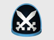 10x Astral Knights - G:4a Shoulder Pads 3d printed