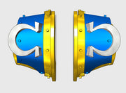 Ultra Legion 2 - T:2a Cataphractii Shoulder Sets 3d printed