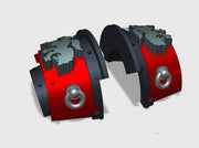 Wolf Legion 2 - T:2a Cataphractii Shoulder Sets 3d printed back side