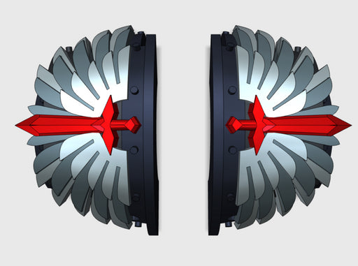 Winged Sword - T:2a Cataphractii Shoulder Sets 3d printed