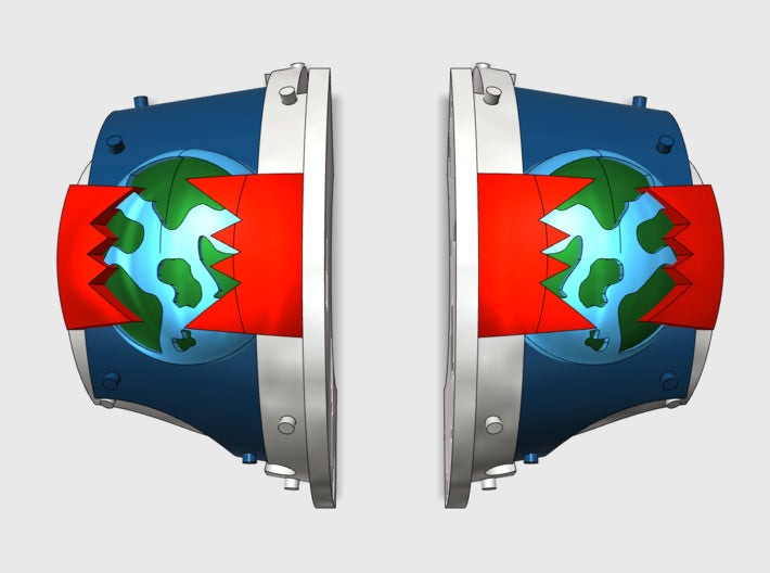 World Wreckers - T:2a Cataphractii Shoulder Sets 3d printed