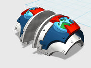 World Wreckers - T:2a Cataphractii Shoulder Sets 3d printed