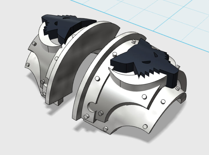 Moon Wolves - T:2a Cataphractii Shoulder Sets 3d printed