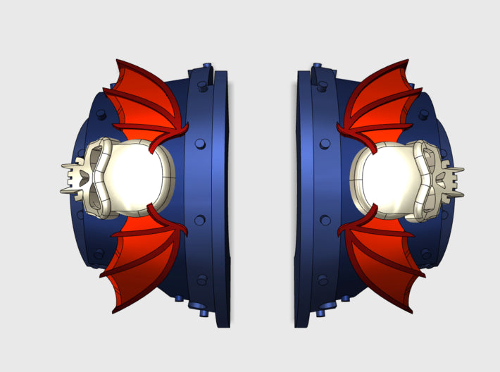 Nightmare Legion - T:2a Cataphractii Shoulder Sets 3d printed