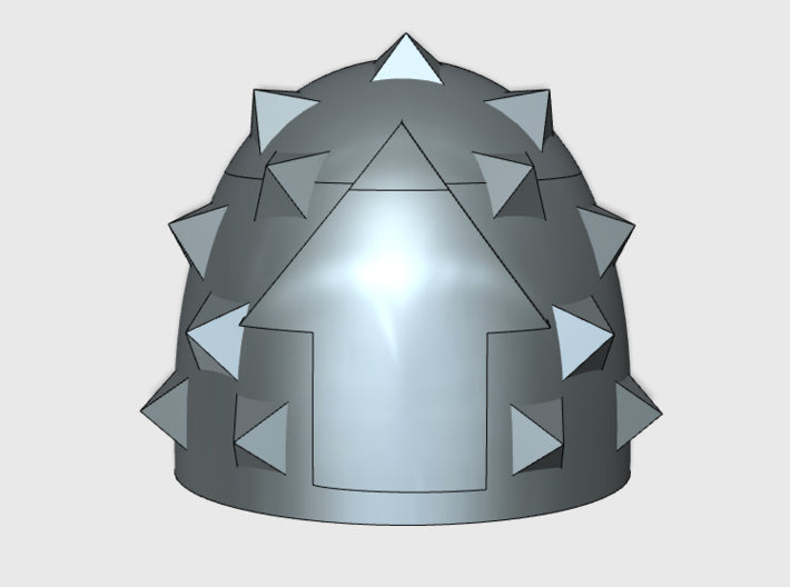 10x Tactical Arrow 1 - G:6a Spiked Shoulder Pads 3d printed