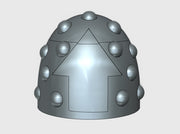 10x Tactical Arrow 1 - G:6a Studded Shoulder Pads 3d printed