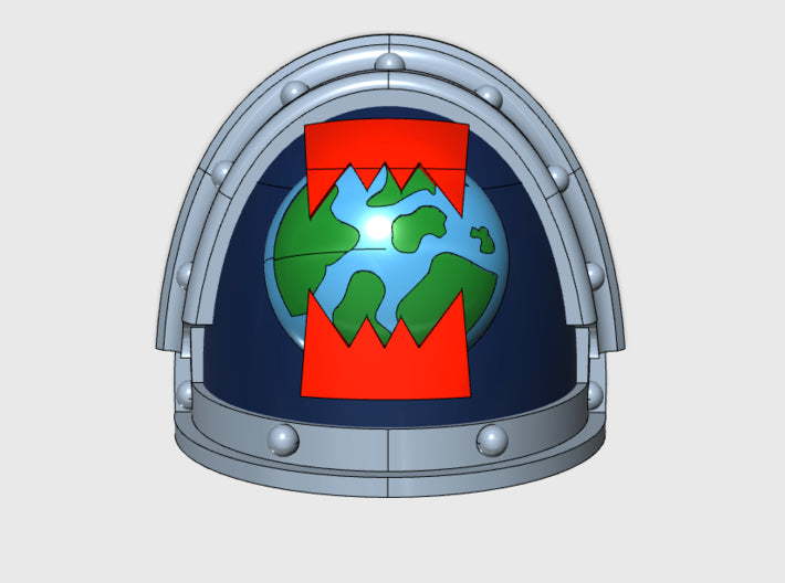 10x World Wreckers - G:3a Shoulder Pads 3d printed