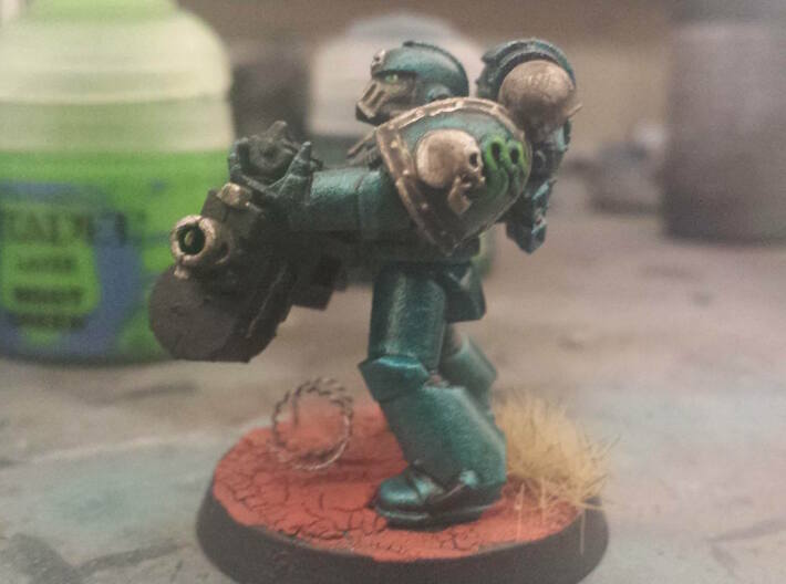 10x Headhunters Alpha - G:5a Right Shoulder 3d printed