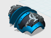Alpha Omega - T:2a Cataphractii Shoulder Sets 3d printed