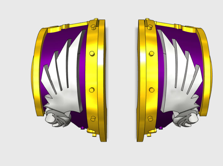 Winged Claw - T:2a Cataphractii Shoulder Sets 3d printed Top