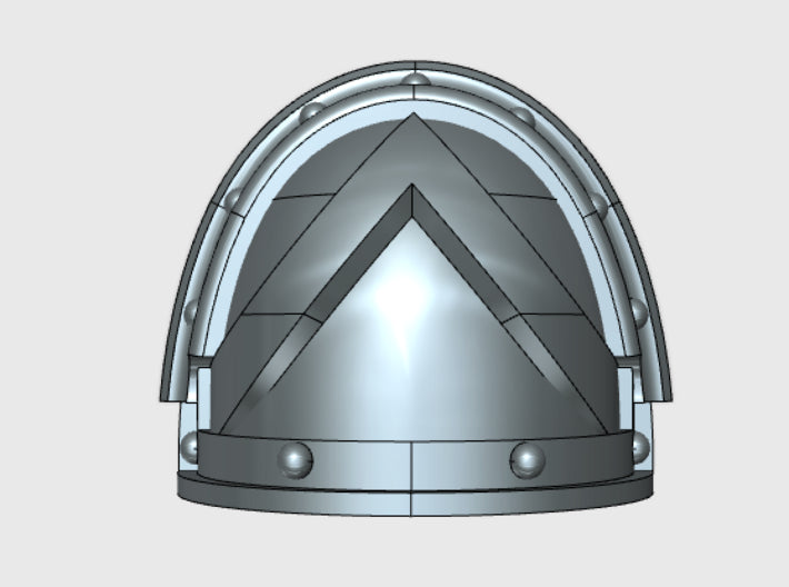 10x Heavy Support 1 - G:3a Shoulder Pads 3d printed